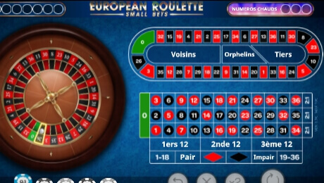 European Roulette Small Bets